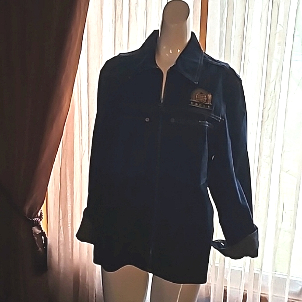 Gap Denim Jacket, Man From Uncle Embroidered